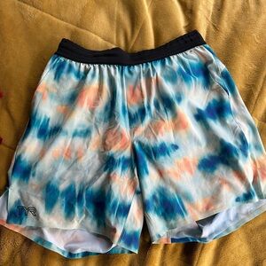 TYR Men's Multicolor Swim Shorts M like new used 1 time